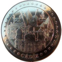 Medal -Cádiz golden color
