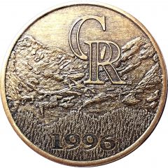 Token - Colorado Lottery Colorado Rockies