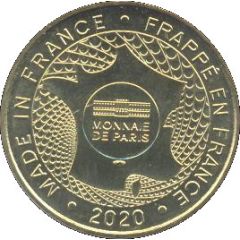 Monnaie de Paris Tourist Token - Grotte Saint-Marcel Gorges de l`Ardèche