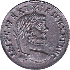 Follis - Maximianus GENIO POPVLI ROMANI, Ticinum