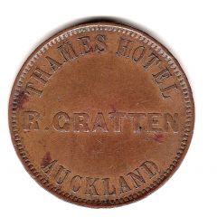 1 Penny - Gratten, R. - Auckland)