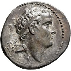 Tetradrachm - Seleukos IV Philopator Wreath