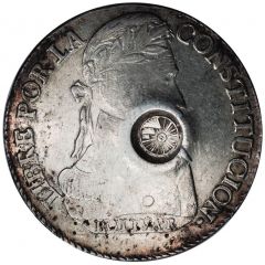 8 Reales Type IV Counterstamp