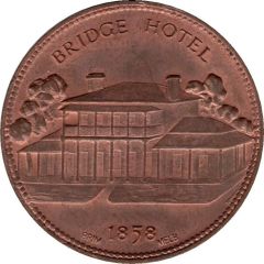 Medal - VIC - Bridge Hotel Echuca Tourist Souvenir
