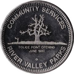 Medallion - Medicine Hat, Alberta River Valley Parks