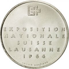 National exhibition Switzerland Lausanne, silver