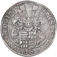 1 Thaler - Ernest VI and Frederick Christoph