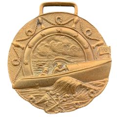 Motorboat racing award medal