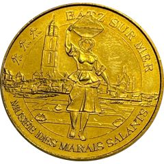 Tourist token - Monnaie de Paris - Batz-sur-Mer [44] - Musée des marais salants