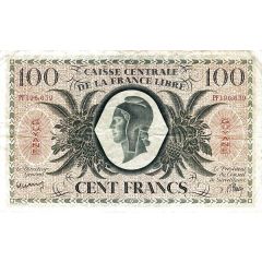 100 Francs France Libre