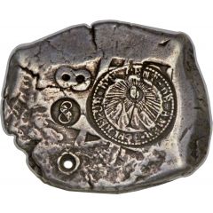 8 Reales Type V Counterstamp