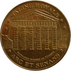 Tourist token - Monnaie de Paris - Arc-et-Senans - Saline Royale