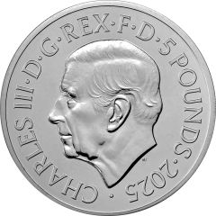 5 Pounds - Charles III Bluebell and Thistle - Scotland