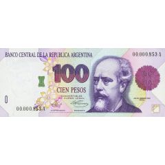 100 Pesos Convertibles de Curso Legal 1st issue