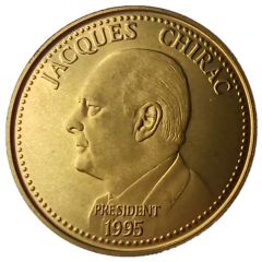 Token - Elections Présidentielles de la République française Jacques Chirac