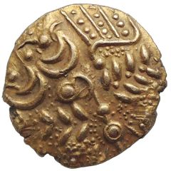 Gold ¼ Stater - Regni Ratham Dotty Wreath