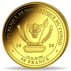 50 Francs Running lion