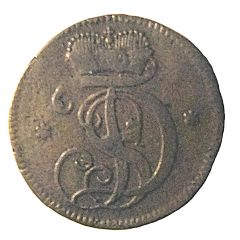 1 Pfennig - Frederick II