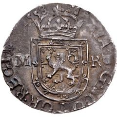 1/2 Testoon - Mary I 1st Period, Type IIIa