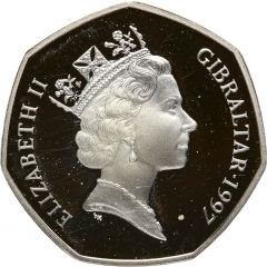 50 Pence - Elizabeth II Christmas, Silver Proof