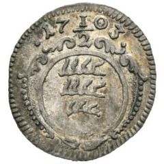1/2 Kreuzer - Eberhard Louis