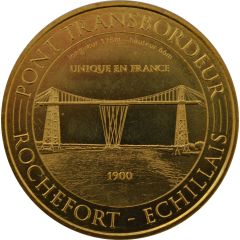 Tourist token - Monnaie de Paris - Échillais - Pont transbordeur Rochefort-Échillais