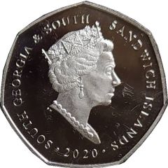 50 Pence - Elizabeth II Gentoo Penguin