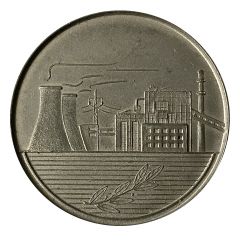 Medal - Simferopol State District Power Plant named after V. I. Lenin