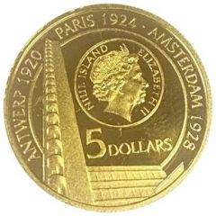 5 Dollars - Elizabeth II Paavo Nurmi