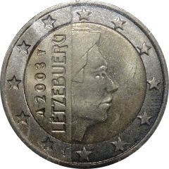 2 Euros - Henri I 1st map