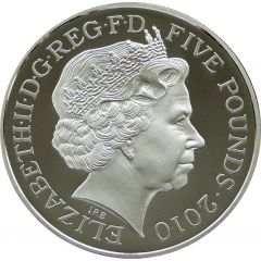5 Pounds - Elizabeth II Winston Churchill, Silver Proof