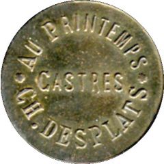 5 Centimes - Au Printemps - Ch.Desplats -Castres [81]