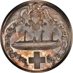 Medal - AHS Maine donated to Queen Victoria
