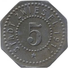 5 Pfennig - Zwiesel