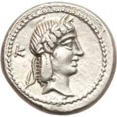 Quinarius Calpurnia: Lucius Calpurnius Piso Frugi, L PISO FRVGI