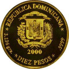 10 Pesos Capilla de los Remedios