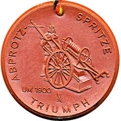 Freiwillige Feuerwehr Riesa Abprotzspritze Triumph