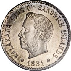 5 Cents - Kalākaua I