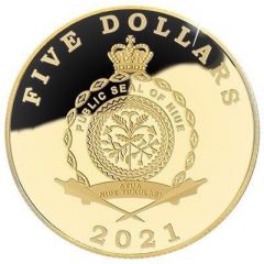 5 Dollars - Elizabeth II Saint John`s Eve