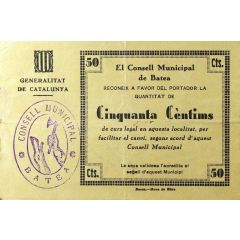 50 Céntimos Batea