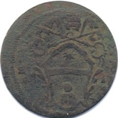1/2 Baiocco - Clement XI