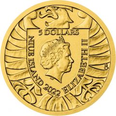 5 Dollars - Elizabeth II Czech Lion