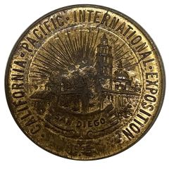Token - California Pacific International Exposition San Diego California