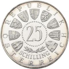 25 Schilling Mozart