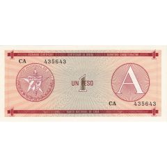 1 Peso `A` Foreign Exchange Certificate