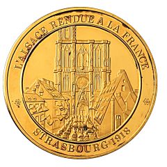 Token - L’Histoire de France L’Alsace rendue à la France