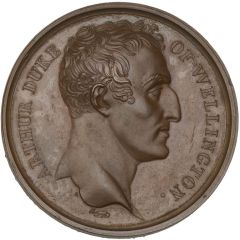 Medal - George III Battle of Waterloo, bronze