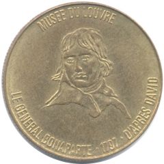 Token - Total Musee du Louvre - Le général Bonaparte