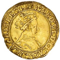 1 Crown - Edward VI 2nd period, crowned bust