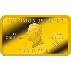 10 Dollars - Charles III Javelin throw